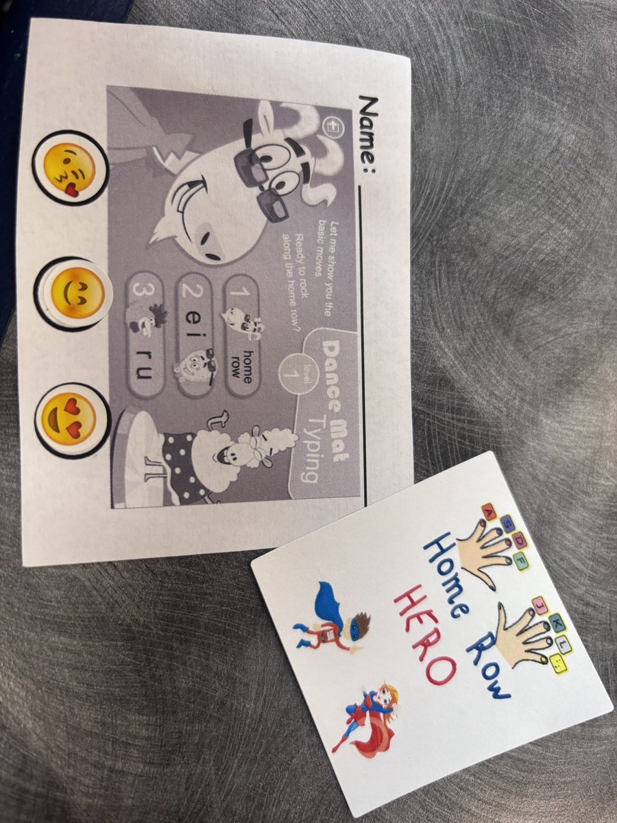 TBE_Tech's tweet image. Gr2&3 Ss N #technologyclass @TommieBarfield pass Level 1 N @DancematTyping & earn Homerow Hero badges! #celebrate #accomplishment @collierschools #keyboarding #computerscience