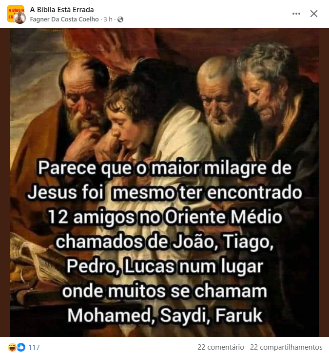 _Bellmere2_'s tweet photo. Refutaram o Cristianismo denovo 😢 https://t.co/HaNhGZLLwF