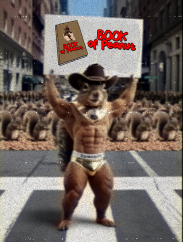 bookofpeanut's tweet photo. $BOP: Because Who Doesn’t Want to Be in the Book of Pnut? https://t.co/RMHWe5bUAH