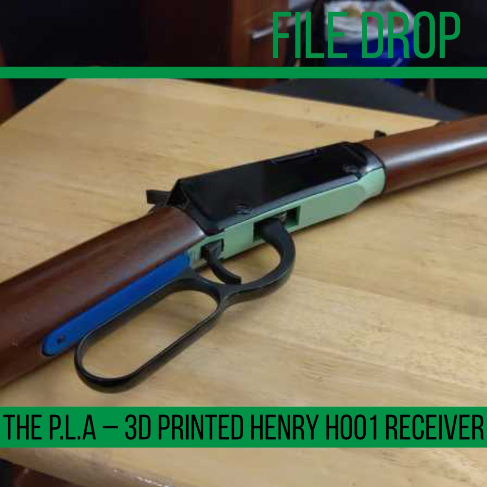 CtrlPew2's tweet photo. Todays Assigned Reading
File Drop : The P.L.A – 3D Printed Henry H001 Receiver
.
.
.
.
.
#downloadagun #ctrlpew #thegatalog #3d2a https://t.co/wVwX9Kww9p https://t.co/OlS3RQwkPV