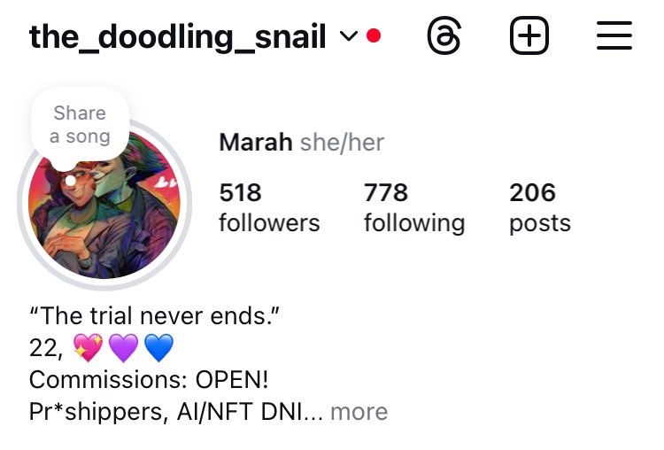doodlingsnail's tweet photo. After learning about recent developments, you can find me on here! (I’m more active on insta :3) https://t.co/b9PZIky9QQ