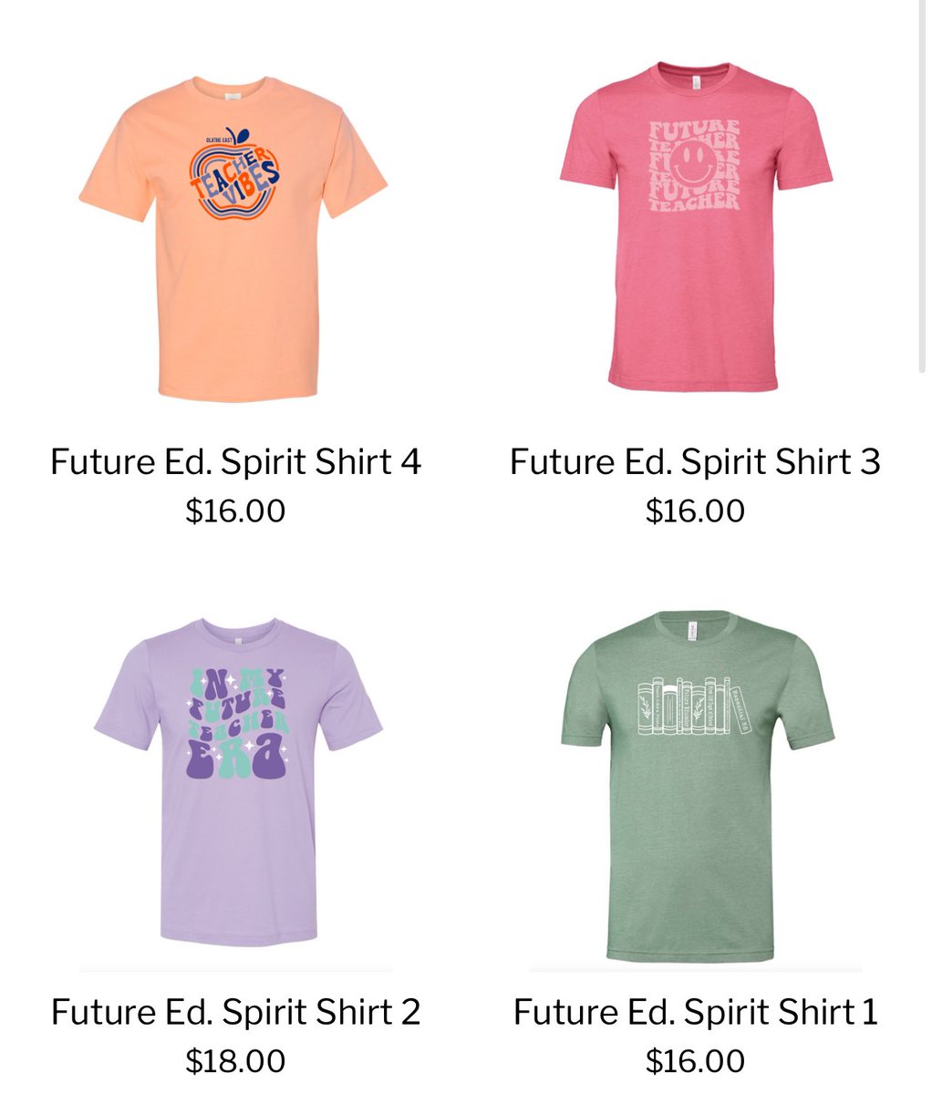 🛍️ Get your early Black Friday shopping done for the favorite Future Educator in your life! 
FEA Gear Store launched today!! I’ll just be over here adding to me 🛒

drewannedesigns.com/shop/future-ed…

#FEA #feaswag