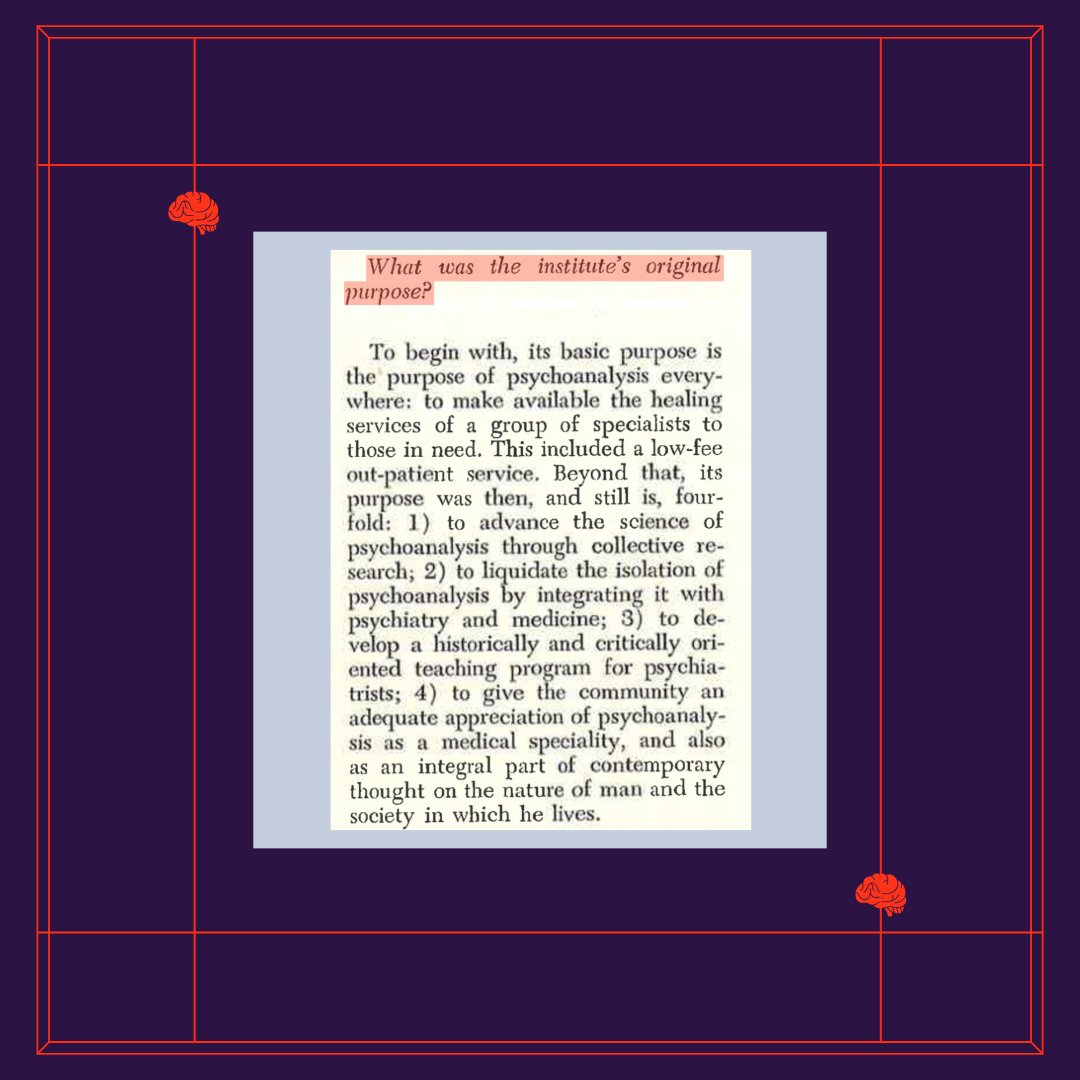 Chicago Psychoanalytic Institute tweet media