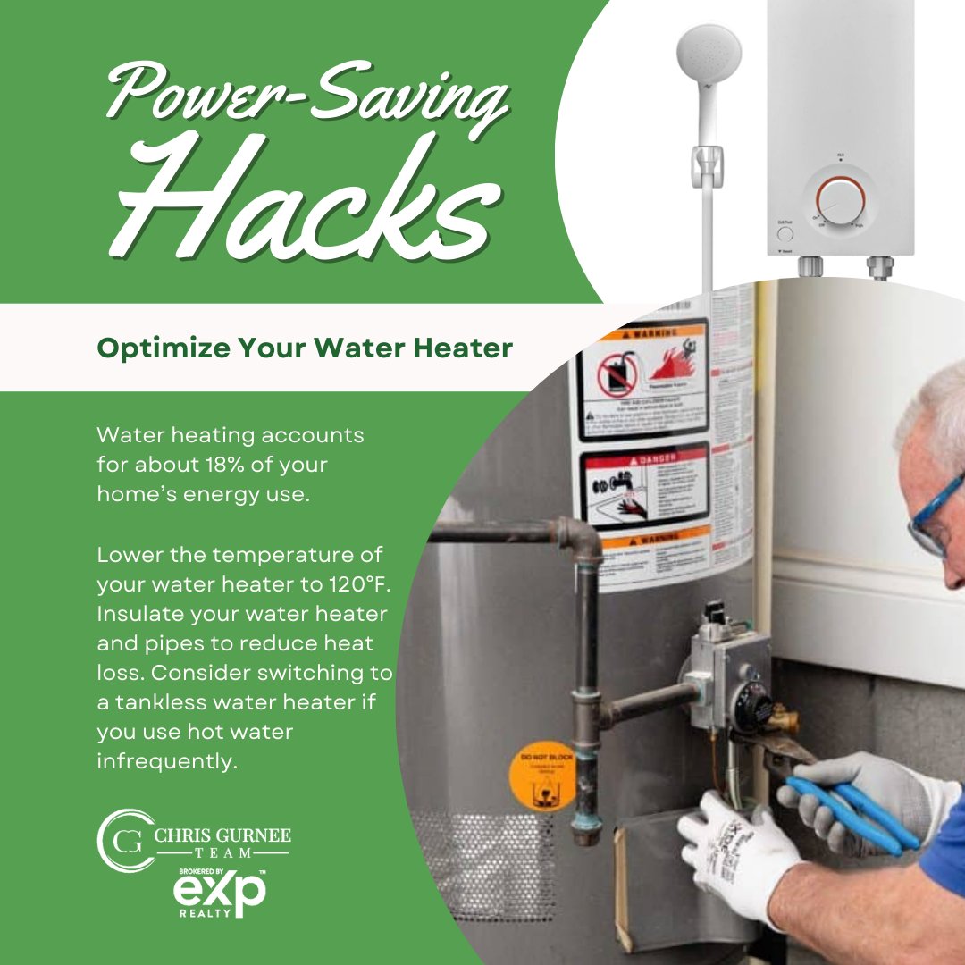 chrisgurnee112's tweet image. Simple Steps, Big Savings: Learn how to reduce your water heating costs.

Follow for more real estate tips!

#chrisgurneeteam #exprealty #powerhacks #realestatetips