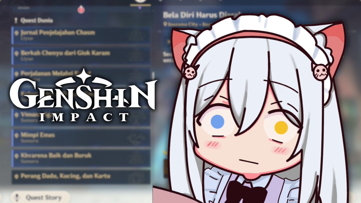 reinandarea's tweet image. morning meow - daily genshin sambil freetalk 
youtube.com/live/ixrDEzwsT… lewat @YouTube