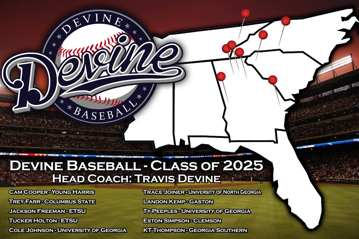 Devine Baseball would like to congratulate the players from the Class of 2025 who are signing to their chosen colleges and universities during National Signing Day. We are proud of you, excited for your families, and can’t wait to cheer you on! #devineboys #getonthemap