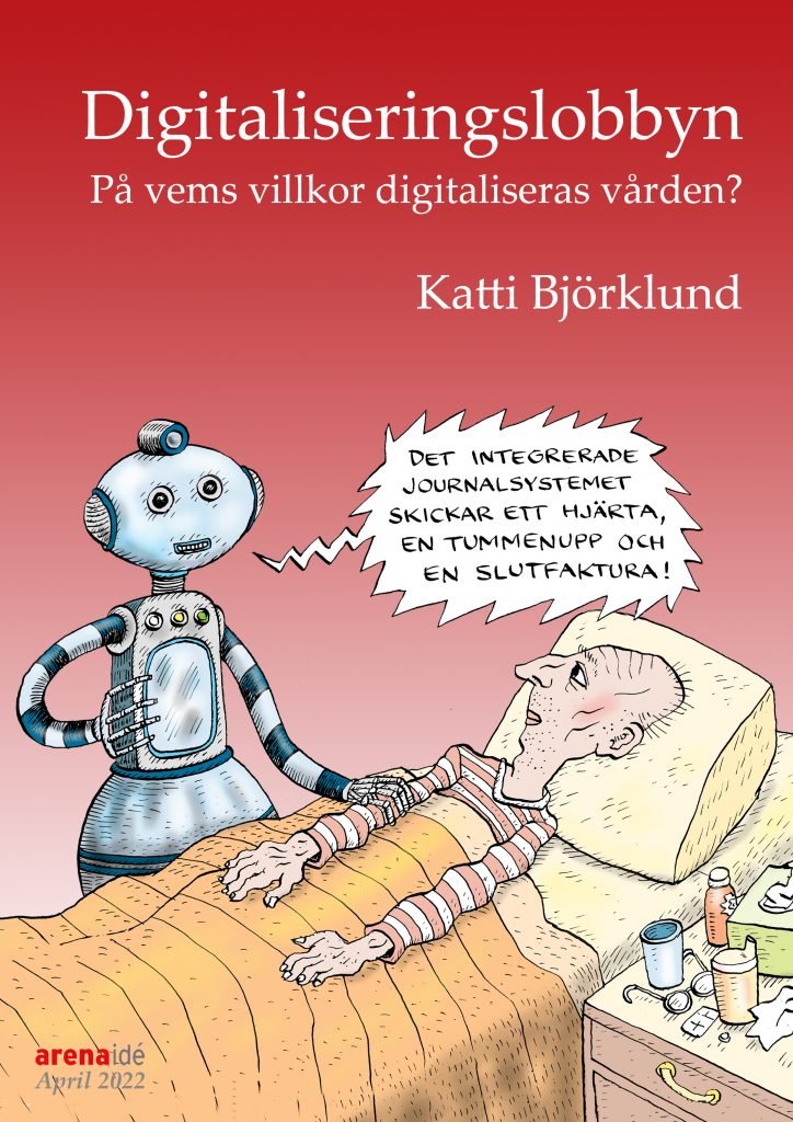 En Millennium-dag som denna påminns vi om de enorma summor pengar som finns att tjäna på att ta fram hopplösa men svindyra digitala monster, istället för att utveckla fungerande system tillsammans med vårdpersonalen. 

Läs mer i <a href="/arenaide/">Arena Idé</a>'s rapport 👇
Illustration: Robert Nyberg