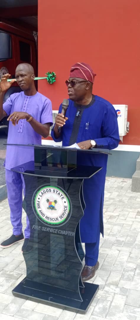 Ramotalai001's tweet photo. Official Commissioning of Ijegun Egba Fire Station
As the Executive Chairman of Oriade LCDA, Lagos State, I extend my deepest appreciation to His Excellency, Governor Babajide Olusola Sanwo-Olu, ably represented by Mr. Sesan Ogundeko, MNI (Permanent Secretary, Ministry of https://t.co/q6o8RTqkKD