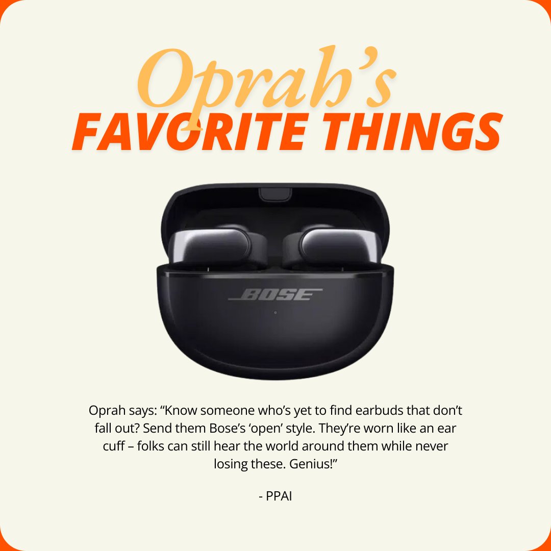 Read more about Ophra's Favorites from the PPAI's article here: ow.ly/x1vF50U6iMu