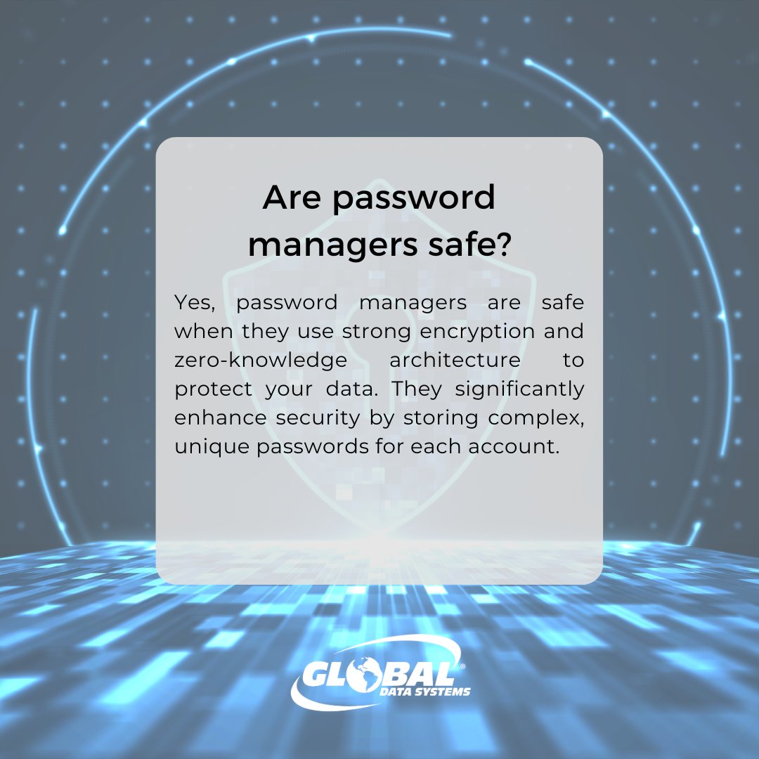 🔐 Ever feel like you're drowning in a sea of passwords? Password managers are your life raft! How are you currently storing your passwords? #CyberSecurity #PasswordManager #TechTips
