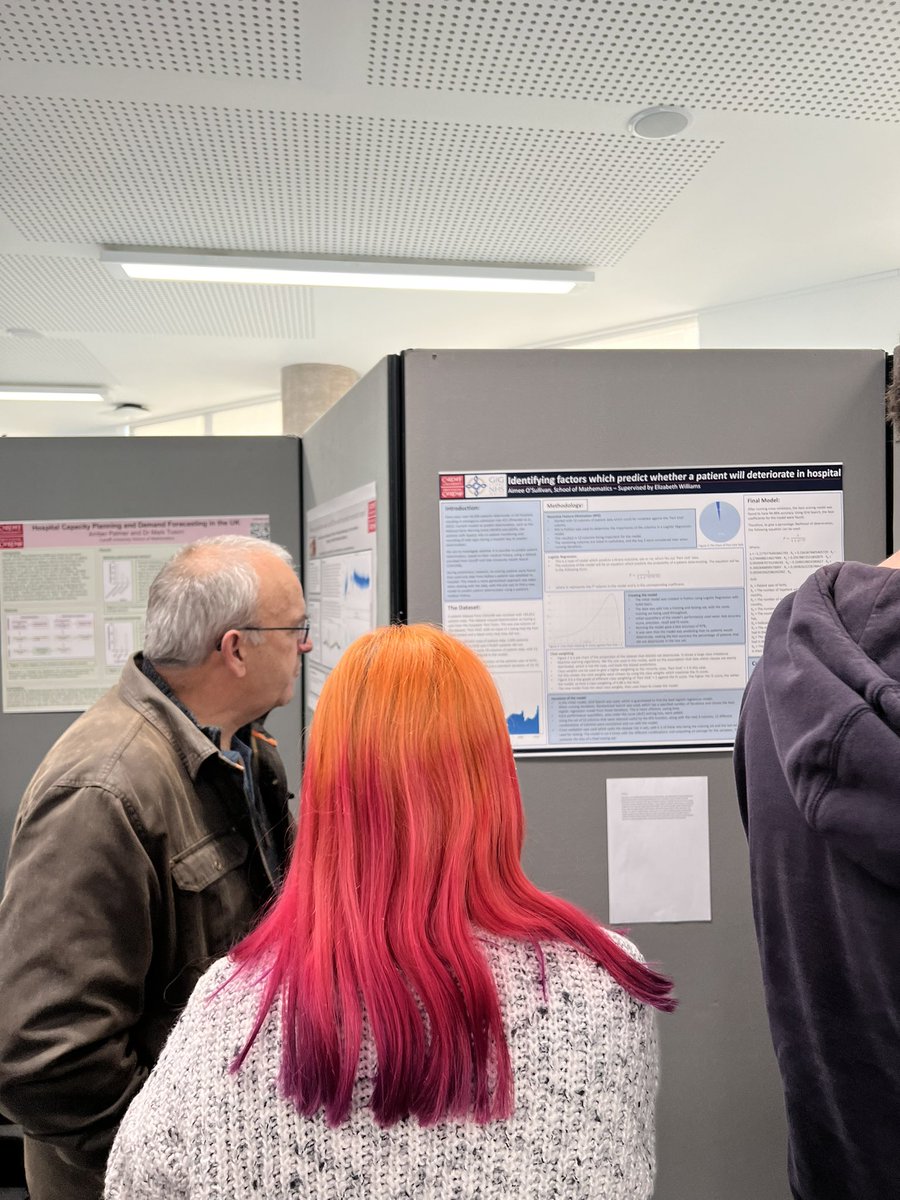 Elizabeth Williams (@lizziewilliams8) on Twitter photo Proud supervisor moment! 🎉 This summer I had two <a href="/MathsCU/">Cardiff Uni Maths</a> students, Aimee and Bethany, working on projects in collaboration with <a href="/CV_UHB/">Cardiff and Vale University Health Board</a>. They both did an incredible job over summer as well as talking about their research today! <a href="/LTAcademyCU/">Cardiff Learning and Teaching Academy</a> Proud supervisor moment! 🎉 This summer I had two <a href="/MathsCU/">Cardiff Uni Maths</a> students, Aimee and Bethany, working on projects in collaboration with <a href="/CV_UHB/">Cardiff and Vale University Health Board</a>. They both did an incredible job over summer as well as talking about their research today! <a href="/LTAcademyCU/">Cardiff Learning and Teaching Academy</a>