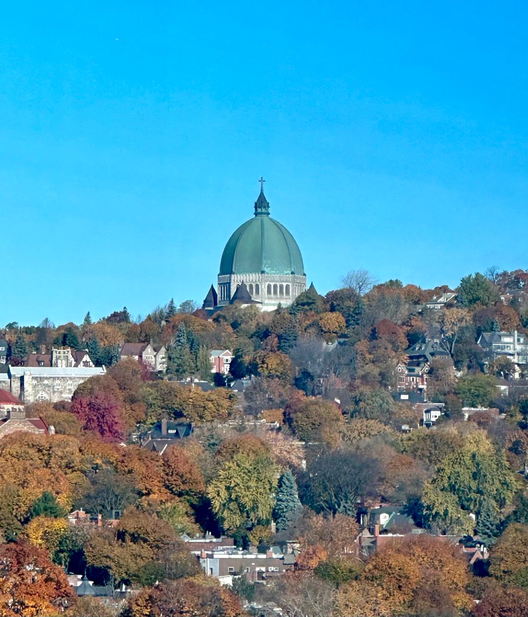 Watching St. Joseph's Oratory in Montreal from my hospital room window