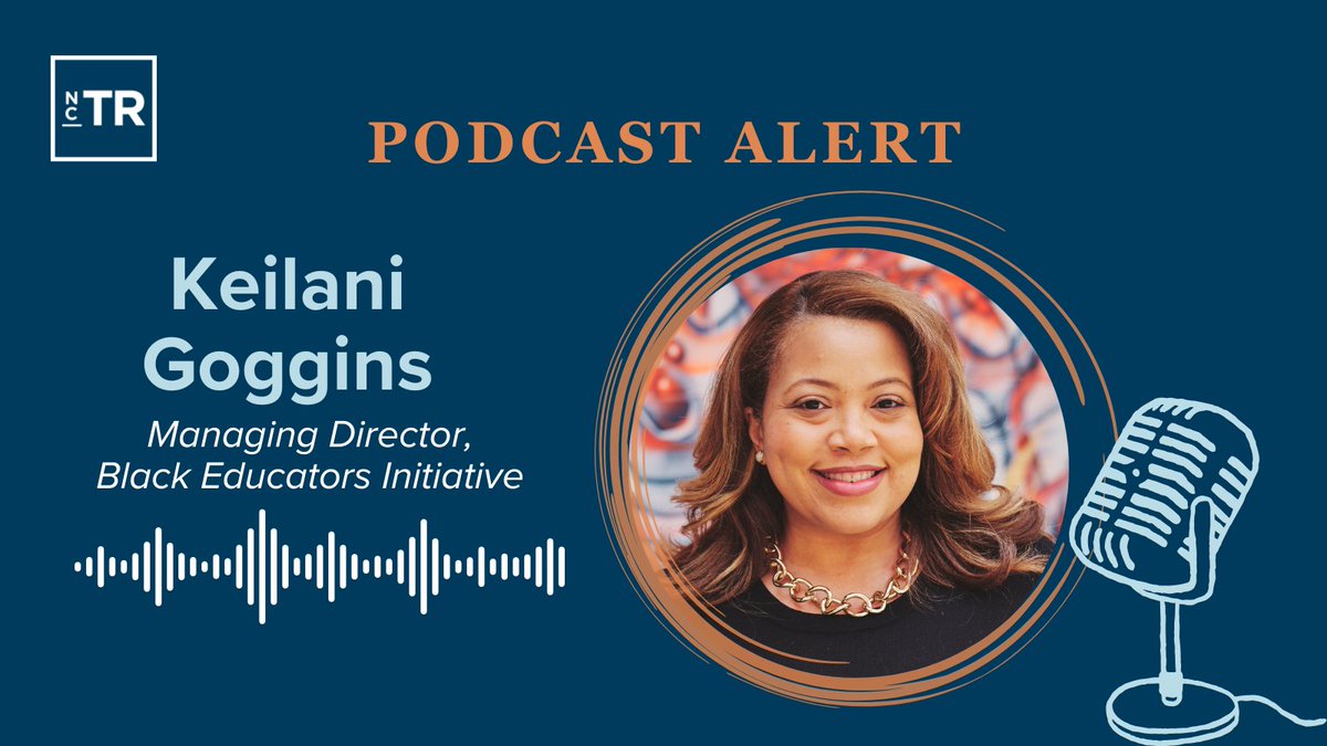 NCTR_BEI (@beinctr) on Twitter photo So proud of <a href="/keilanigoggins/">Dr. Keilani M. Goggins</a> for representing BEI as a featured guest on <a href="/AIRInforms/">American Institutes for Research</a> "Working Well" podcast. She joined Call Me MiSTER & Teachers Like Me to speak on the need to support the recruitment & retention of Black educators. Check out the podcast: bit.ly/4fIu9xX So proud of <a href="/keilanigoggins/">Dr. Keilani M. Goggins</a> for representing BEI as a featured guest on <a href="/AIRInforms/">American Institutes for Research</a> "Working Well" podcast. She joined Call Me MiSTER & Teachers Like Me to speak on the need to support the recruitment & retention of Black educators. Check out the podcast: bit.ly/4fIu9xX