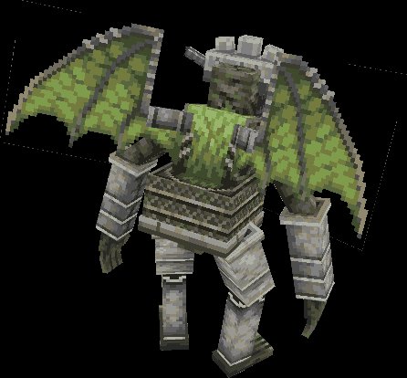 Haven't posted anything in a good while.

Heres Devil, one of the unused colossi from my favorite game, shadow of the colossus 
#Minecraft #Blockbench #shadowofthecolossus #sotc