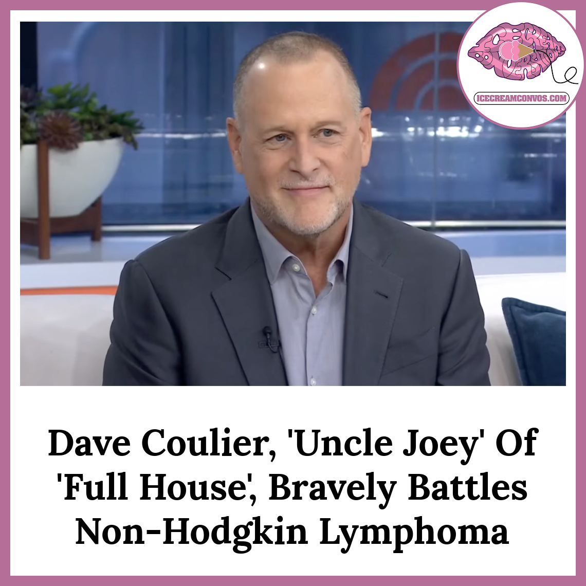 IceCreamConvos's tweet photo. #PrayersUp - Dave Coulier, beloved as 'Uncle Joey' from 'Full House,' opens up about his brave fight with stage 3 non-Hodgkin lymphoma. ๐๐พ๐ค๐ฆ https://t.co/pRdermQknB
#DaveCoulier #UncleJoey #FullHouse #NonHodgkinLymphoma #IceCreamConvos https://t.co/U0iy6aJP5G