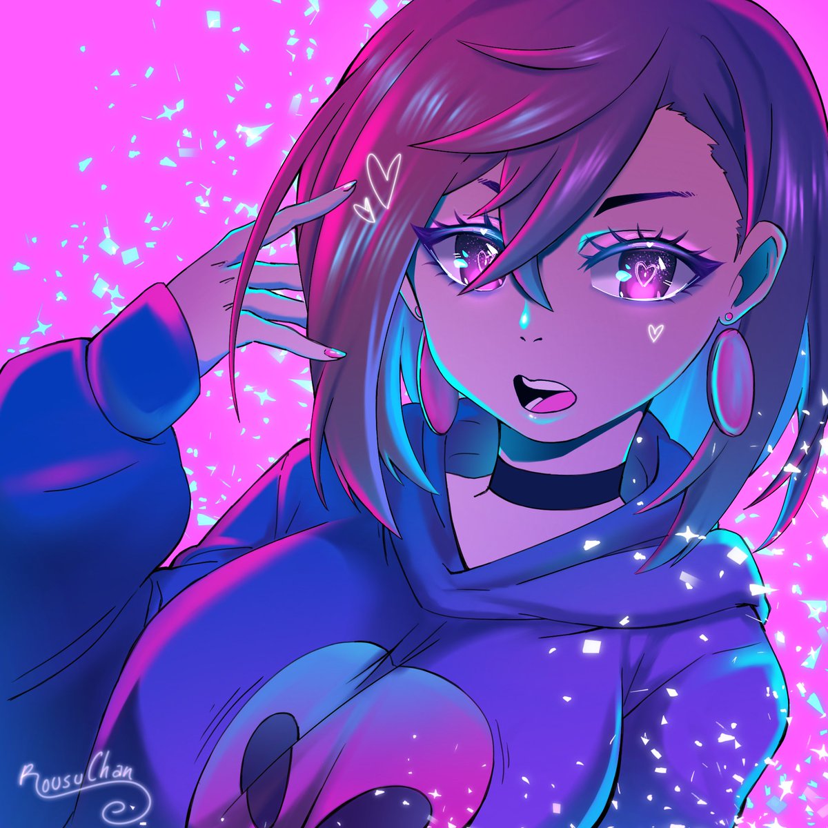 Momo chan! 
#Dandadan #dandadanDANDADAN 
#animedigitalart #fanart