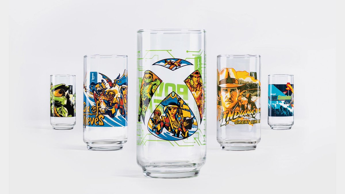Retro-style Xbox glassware, featuring Sea of Thieves, will be offered through an IHOP promotion beginning on November 18th.

dkvine.com/?p=news_body&p…