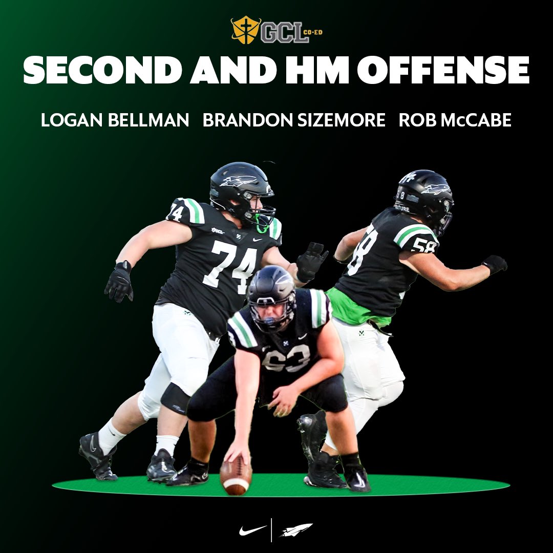 Rockets (@mcnrocketftball) on Twitter photo GCL Co-Ed Awards
2nd Team Offense
Brandon Sizemore
Logan Bellman
Honorable Mention
Rob McCabe
<a href="/MimiZoomer/">Brandon Sizemore</a>
<a href="/robert70101/">Robert Mccabe</a> GCL Co-Ed Awards
2nd Team Offense
Brandon Sizemore
Logan Bellman
Honorable Mention
Rob McCabe
<a href="/MimiZoomer/">Brandon Sizemore</a>
<a href="/robert70101/">Robert Mccabe</a>
