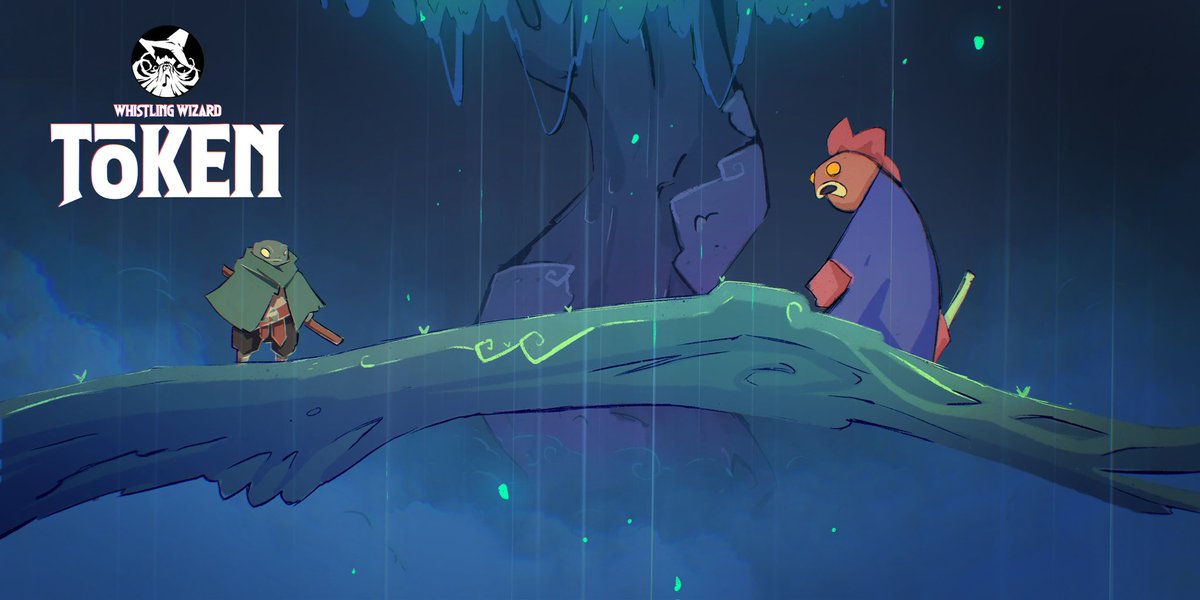 WWGAMINGNZ's tweet image. Play as a Samurai frog in the fantasy action adventure Token #gamedev #indiedev #game