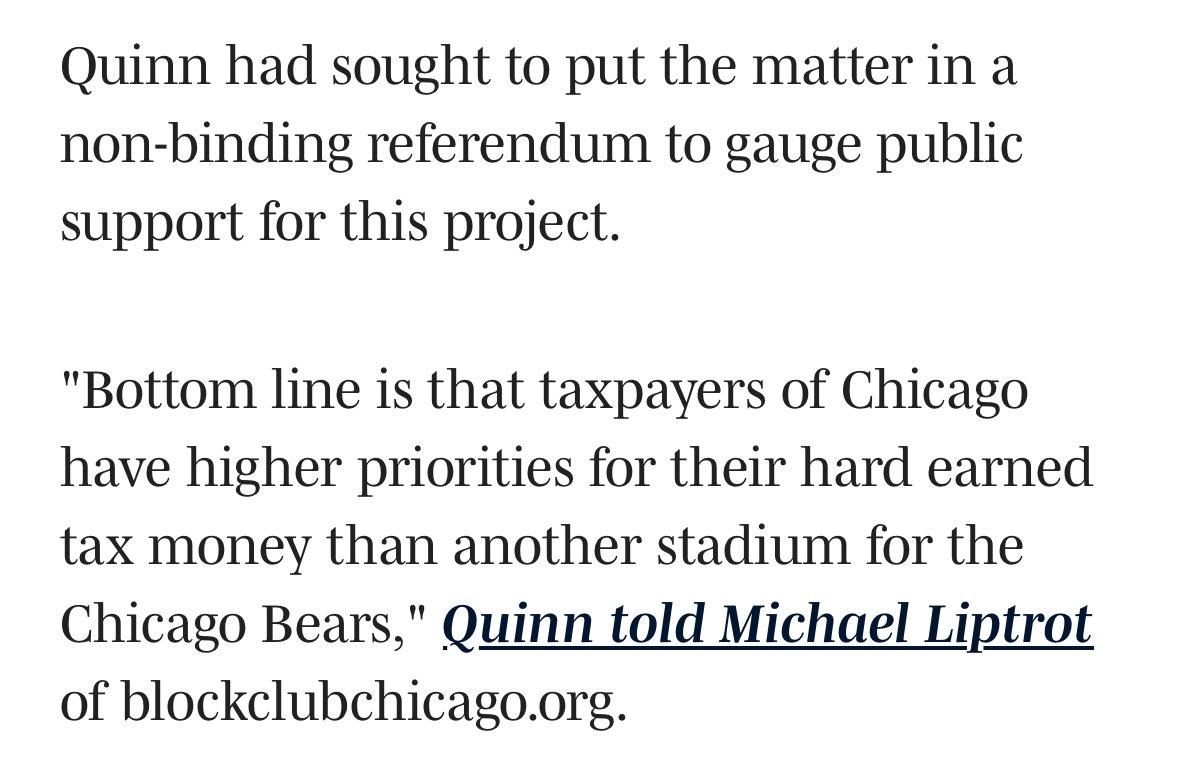 Honored to have my work following the Bears referendum vote cited in <a href="/SInow/">Sports Illustrated</a>! 

si.com/nfl/bears/elec…