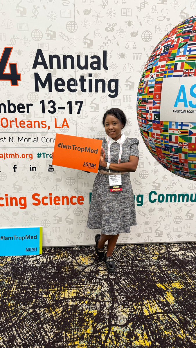 NginacheVN's tweet image. Day 1 @ASTMH . Excited to learn from other researchers in tropical medicine and looking forward to sharing some of the work I’ve been doing too! #IamTropMed #TropMed24