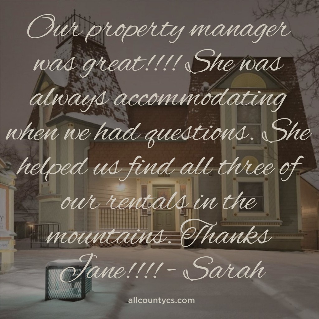 AllCountyCSCO's tweet image. Thank you, Sarah!
#allcounty #allcountycs #ftcarson #veteranowned #armystrong #coloradosprings #propertymanagement #testimonial #review