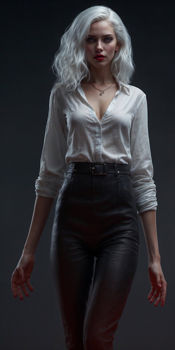 JoseGomezJGF's tweet photo. Vampiresa sanguínea 3 JGF - #Elegante #Misterio #Sobrenatural
Mujer de cabello blanco y atuendo elegante, con una mirada intrigante y un aire de misterio.
#Retrato #Fotografía #Mujer #AtuendoFormal #Intrigante #JovenAdulta #ArteIA