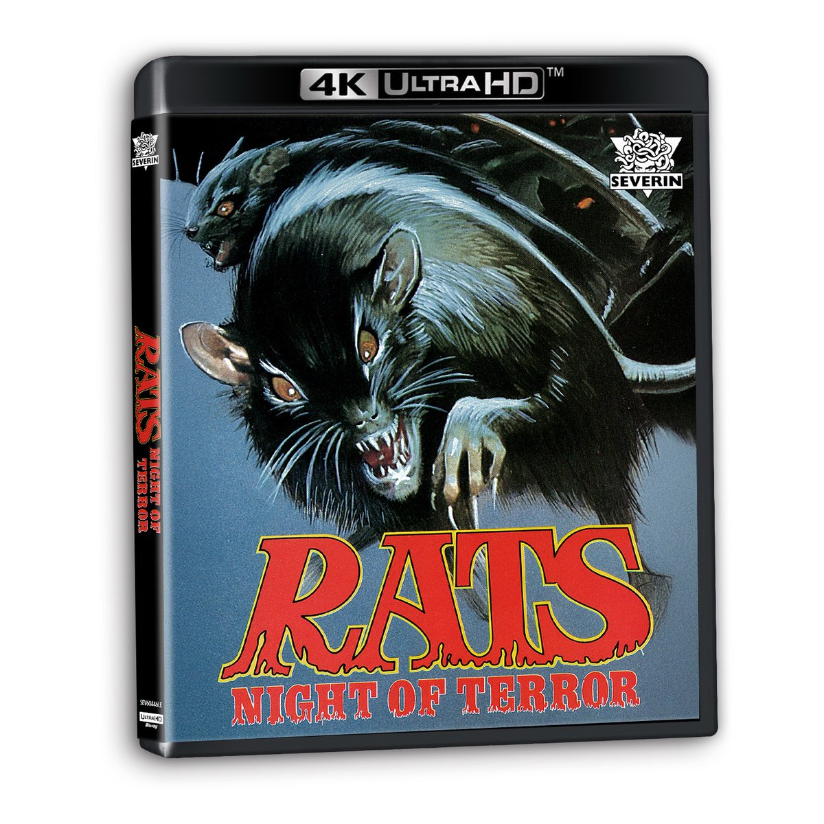 disc_connected's tweet photo. ***RELEASE DETAILS***
Coming in their #BlackFriday #Sale on #4K from @SeverinFilms: #Rats: #NightOfTerror (1984)!
THE NORTH AMERICAN UHD PREMIERE
Having depicted the zombie apocalypse in HELL OF THE LIVING DEAD, director Bruno Mattei and screenwriters Claudio Fragasso & Rossella Drudi took on a new kind of cataclysm to create “a grotesque, funny and thrilling magnum opus” (Daily Dead) that still must be seen to be believed, now in UHD: In the year 225 A.B. (After The Bomb), a gang of scavengers discovers a seemingly abandoned city – including sets originally built for ONCE UPON A TIME IN AMERICA – only to become prey for millions of flesh-hungry rats. Ottaviano Dell’Acqua (ZOMBIE 3), Massimo Vanni (ROBOWAR), Gianni Franco (THE WAX MASK) and Geretta Geretta (DEMONS) star – with a classic ‘80s Italian horror score by Luigi Ceccarelli (NOSFERATU IN VENICE) – in “Bruno Mattei’s masterpiece” (Senseless Cinema), now scanned in 4K from the original camera negative for the first time ever, with 3 hours of new & archival Special Features and a Bonus CD of the recently discovered/remastered soundtrack.
Special Features for RATS: NIGHT OF TERROR:
UHD:
• Trailer
BLU-RAY:
• Mad Rats: The Making Of A Cult – Featuring Co-Writer/Uncredited Co-Director Claudio Fragasso; Actors Ottaviano Dell'Acqua, Massimo Vanni, Ann-Gisel Glass And Jean-Christophe Brétignière; Composer Luigi Ceccarelli; And Still Photographer Gianni Leacche
• Of Rats And Men – Interview With Director Bruno Mattei
• Richard And The Rats – Interview With Actor Ottaviano Dell’Acqua
• Chocolate And Rats – Interview With Actress Geretta Geretta
• Last Rat Standing – Interview With Actor Gianni Franco
• Rats Dance – Interview With Composer Luigi Ceccarelli
• Bruno And Claudio, I Knew Them Well – Interview With Executive Producer Roberto Di Girolamo
• Bonded By Blood – Retrospective Making-Of For HELL OF THE LIVING DEAD And RATS: NIGHT OF TERROR Featuring Co-Writer/Uncredited Co-Director Claudio Fragasso And Actors Ottaviano Dell'Acqua, Franco Garofalo, Margie Newton And Massimo Vanni
• Trailer
• "Under The Black Sky" Severin Produced Music Video With Geretta Geretta
*Bonus Disc: Soundtrack CD
Feature Specs for RATS: NIGHT OF TERROR:
• Aspect Ratio: 1.85:1
• Runtime: 97 mins
• Audio: English Mono, Italian Mono
• Closed Captions: English SDH, Subtitles: English
• Region: UHD: A/B/C, Blu-ray: A
• Webstore Exclusive Slipcover
• Reversible Wrap
• Soundtrack CD
#BluRay #PhysicalMedia #BluRays #BoutiqueBluRay #CultMovies #DiscConnected #Severin #SeverinFilms #BrunoMattei #ClaudioFragasso #RatsNightOfTerror