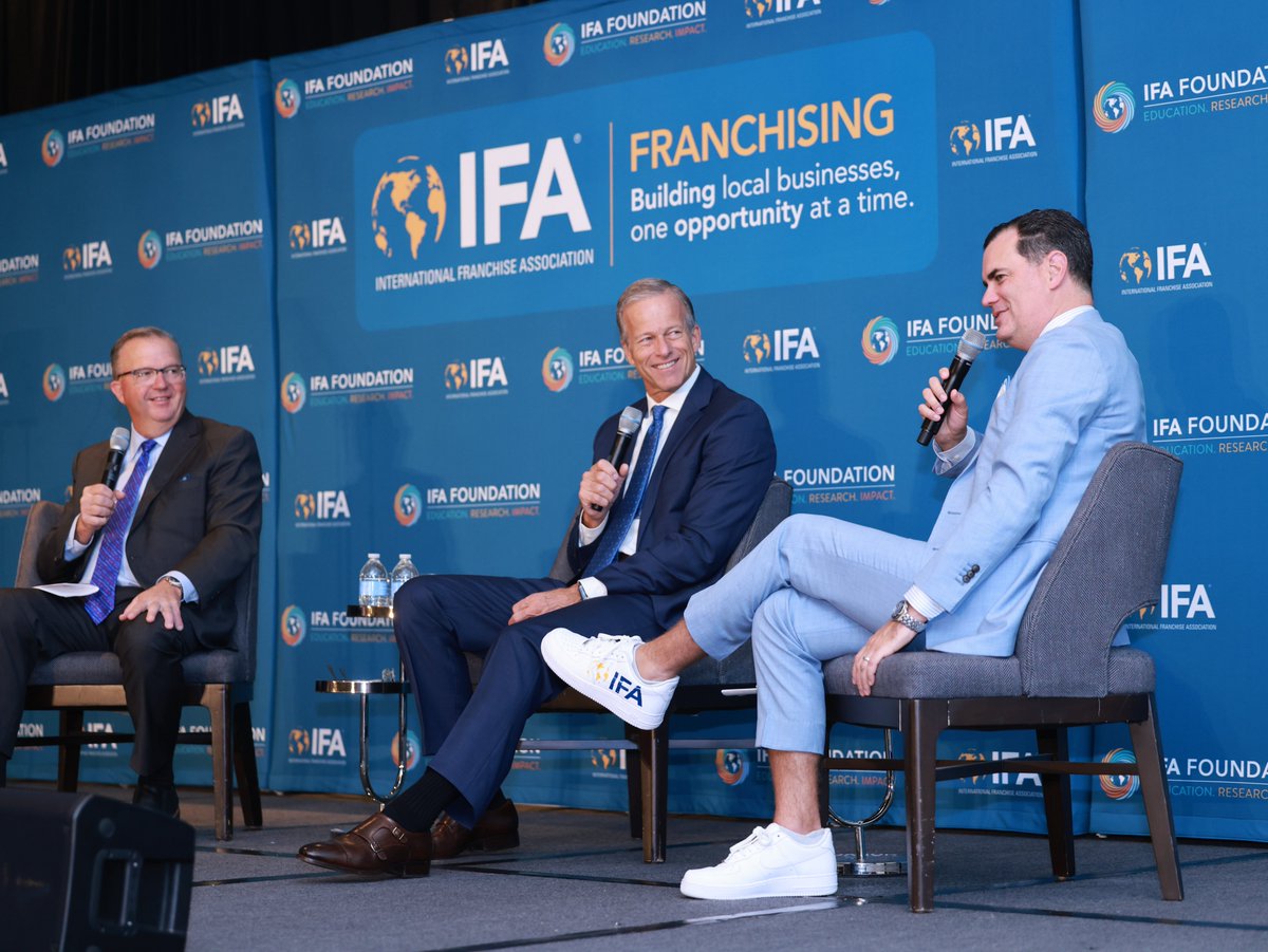 Congratulations to the newly elected Senate Majority Leader <a href="/SenJohnThune/">John Thune</a>! Thank you for your unwavering support of America's 800,000 local franchises. We look forward to working with you to unleash the growth of the franchise model and bringing the possibility of small business