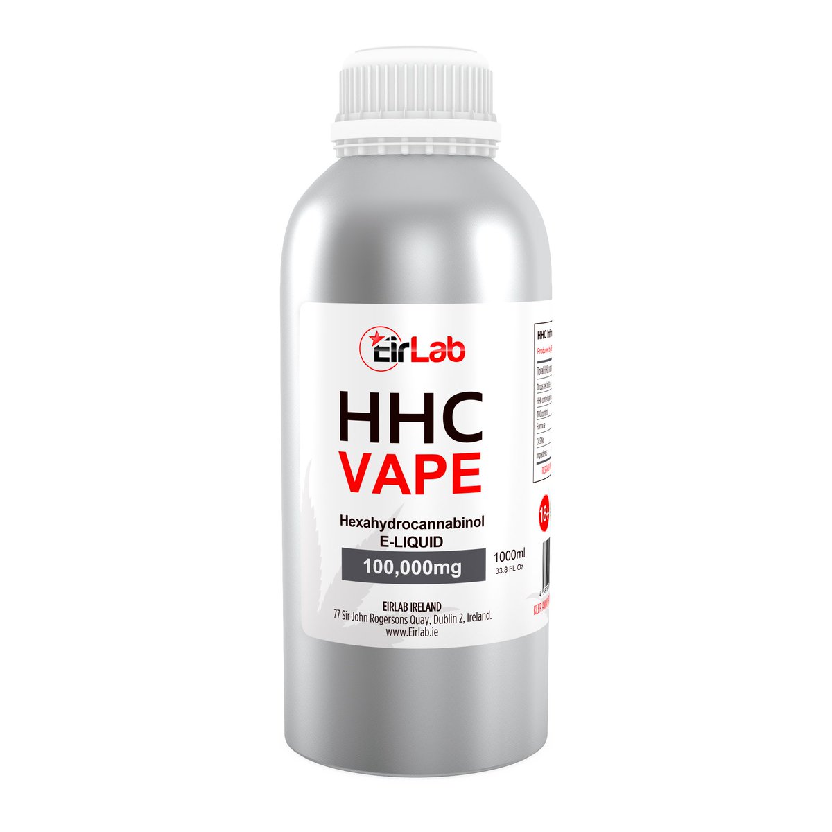 EIRLAB #HHC vape E-liquid – 1000ml

Highest quality Pharmaceutical Grade HHC produced by #EIRLAB. Buy in bulk and save.  

Available from distributors nationwide: 
eirlab.eu/distributors