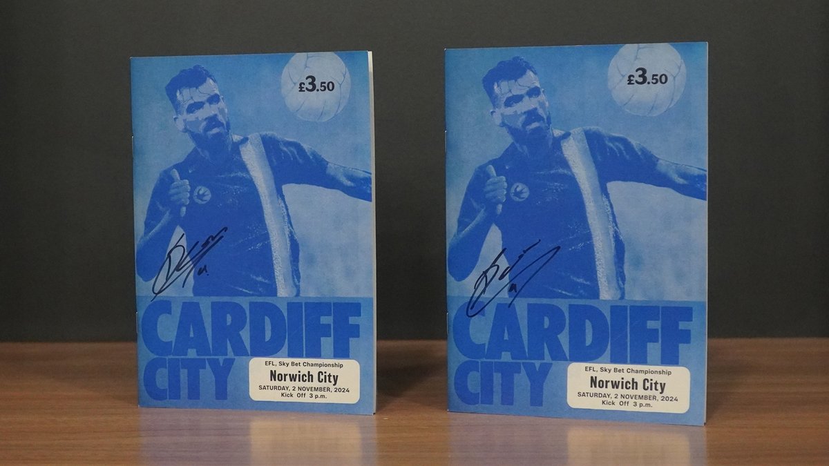 TheBluebirdProg's tweet image. We've got two copies, signed by Dimi Goutas, to be won! 📘

To enter:
✅ Follow @TheBluebirdProg
🔄 Share this post
👍 Like this post

Good luck, #Bluebirds! 💙

#CityAsOne | @CardiffCityFC