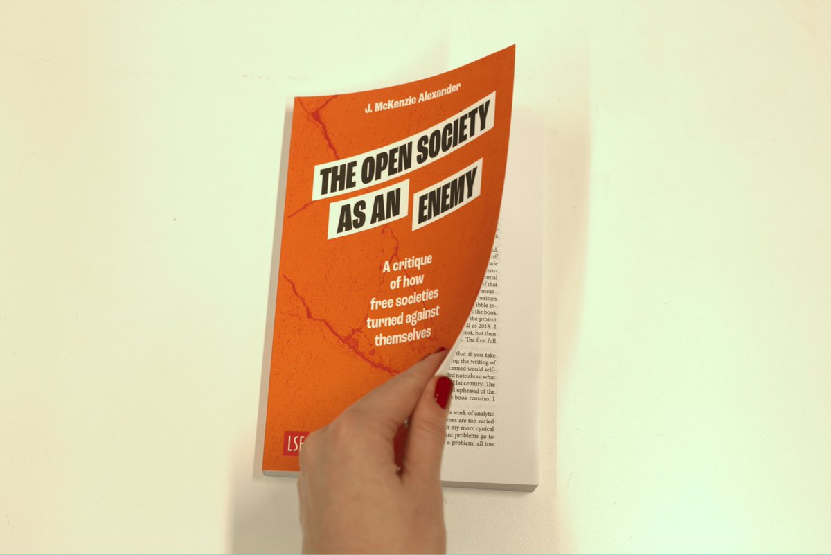 LSEPress's tweet image. 👀 Early copies of J. McKenzie Alexander's new book, The Open Society as an Enemy, have arrived!

Out 28th November via #OpenAccess.

Free to read and download from the LSE Press website🔗doi.org/10.31389/lsepr…

 #StepUP #OpenResearch #KarlPopper @LSEPhilosophy @LSEnews