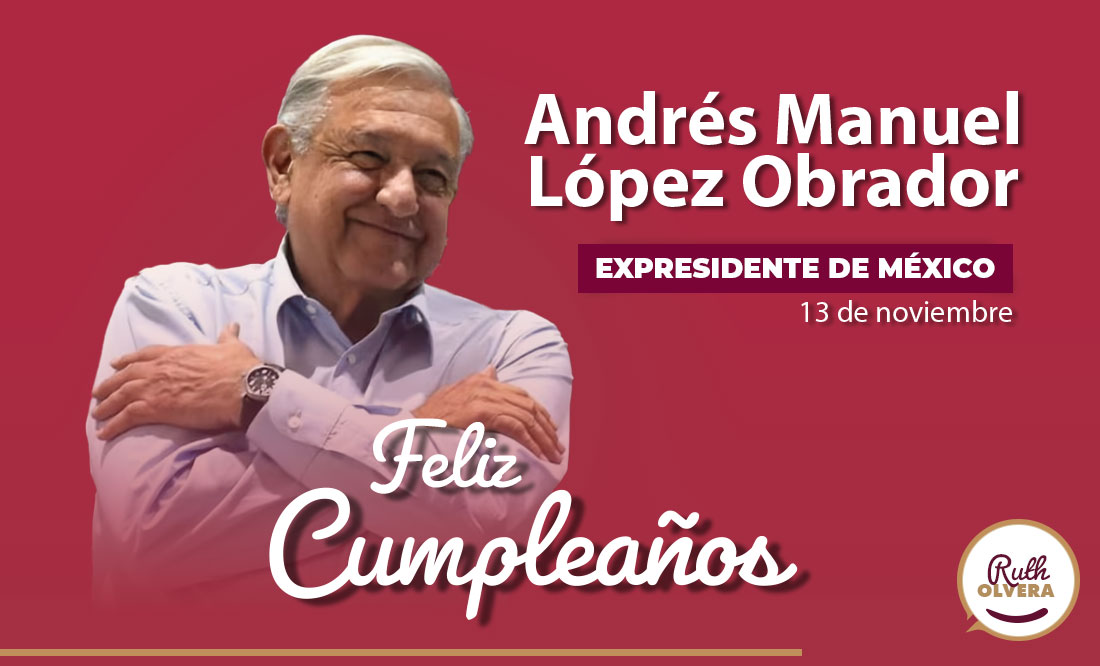 Muchas felicidades <a href="/lopezobrador_/">Andrés Manuel</a> por toda una vida entregada al servicio del pueblo, por tu firmeza, tu visión y por ser un ejemplo de lucha constante que inspira a quienes creemos en un México más justo y solidario; tu legado quedará marcado en nuestra historia #FelicidadEsAMLO
