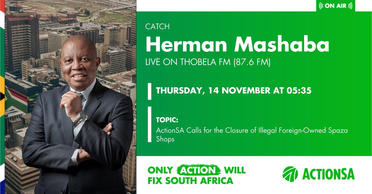 Herman Mashaba tweet media