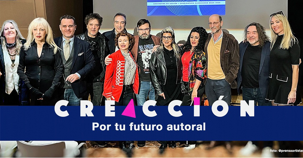 LA LUZ ! (@loxatusster) on Twitter photo <a href="/CreAccionSgae/">CreAcción // Tu Futuro Autoral</a> Nota de Prensa:
Un grupo de creadores impulsa una candidatura transformadora para la SGAE: Presentación de la candidatura "CreAcción"
Un grupo diverso de autores y autoras nos hemos reunido para presentar oficialmente la candidatura a las elecciones de la SGAE. <a href="/CreAccionSgae/">CreAcción // Tu Futuro Autoral</a> Nota de Prensa:
Un grupo de creadores impulsa una candidatura transformadora para la SGAE: Presentación de la candidatura "CreAcción"
Un grupo diverso de autores y autoras nos hemos reunido para presentar oficialmente la candidatura a las elecciones de la SGAE.