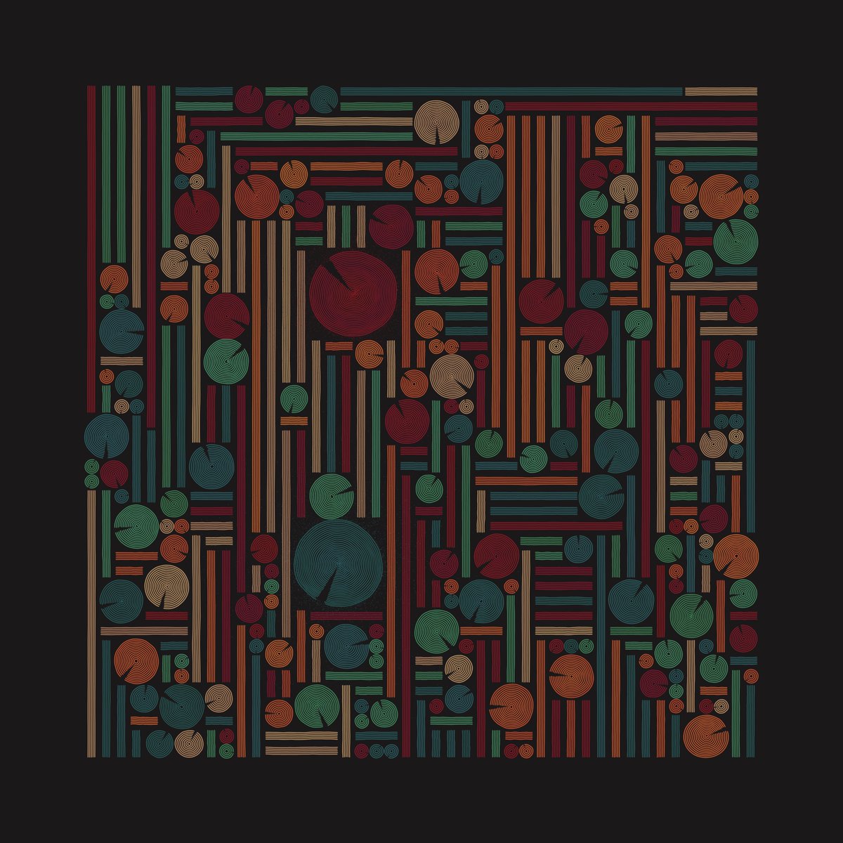 🔥 Cycles of Life #123 is now listed on <a href="/raffllrr/">Raffllrr - Raffle your NFTs 🐶 🎟️</a> !

As one of the earliest on-chain generative art collections on #AVAX , Cycles of Life features 250 pieces, with only 120 left. This piece showcases the Terra Dusk palette against a dark background.

🎟️ 20 tickets
💰 0.05 AVAX