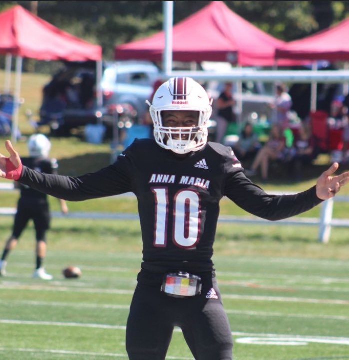 Jalen Johnson (@jal3njohns0n) on Twitter photo After a great conversation with <a href="/CoatesCoach/">Brian Coates</a> , I’m blessed to receive an offer from Anna Maria College! #ringthebell #goamcats
<a href="/CoachScott_GHS/">Ian Scott</a> <a href="/AMCAT_Football/">AMCAT Football</a> After a great conversation with <a href="/CoatesCoach/">Brian Coates</a> , I’m blessed to receive an offer from Anna Maria College! #ringthebell #goamcats
<a href="/CoachScott_GHS/">Ian Scott</a> <a href="/AMCAT_Football/">AMCAT Football</a>
