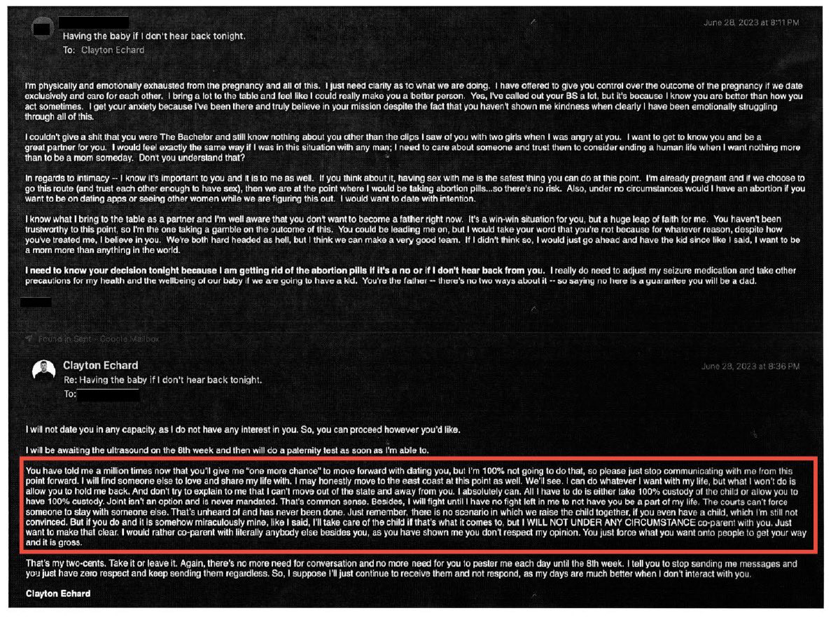 just_jen5072's tweet photo. @DavidSGingras @Bearsfanxo @DailyPanda456 You didn’t highlight this part, but it says, “If the parents cannot agree on a plan for legal decision-making or parenting time…” If Clayton didn’t plan to raise the children with Laura, what is the disagreement? She can’t force him to share parenting time with her. https://t.co/jlJI8YLpoz
