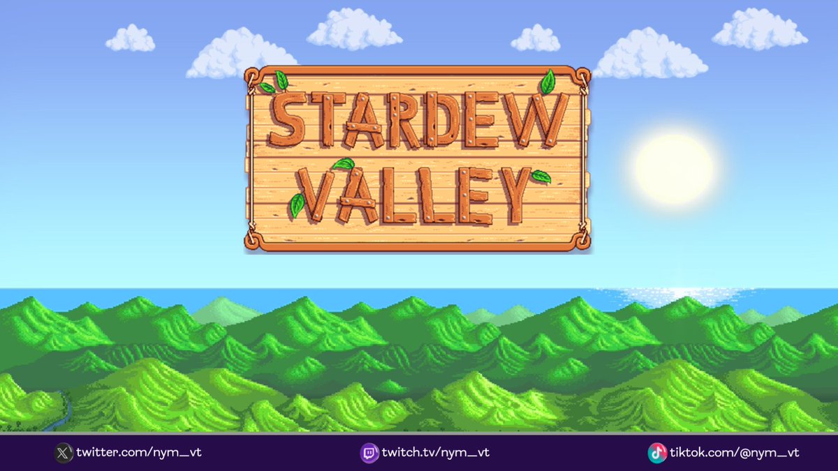 nym_vt's tweet photo. ๐จ #LIVE
Time To Rustle Up Some Cattle in #StardewValley with @CNTDarthgamin.
#StardewValleyStream #SDV #StardewValleyLIVE #WednesdayStream #ENVtubers #Vtubers #NymVT #twitch #StreamingLive #StreamingNow https://t.co/CjSItD8haP