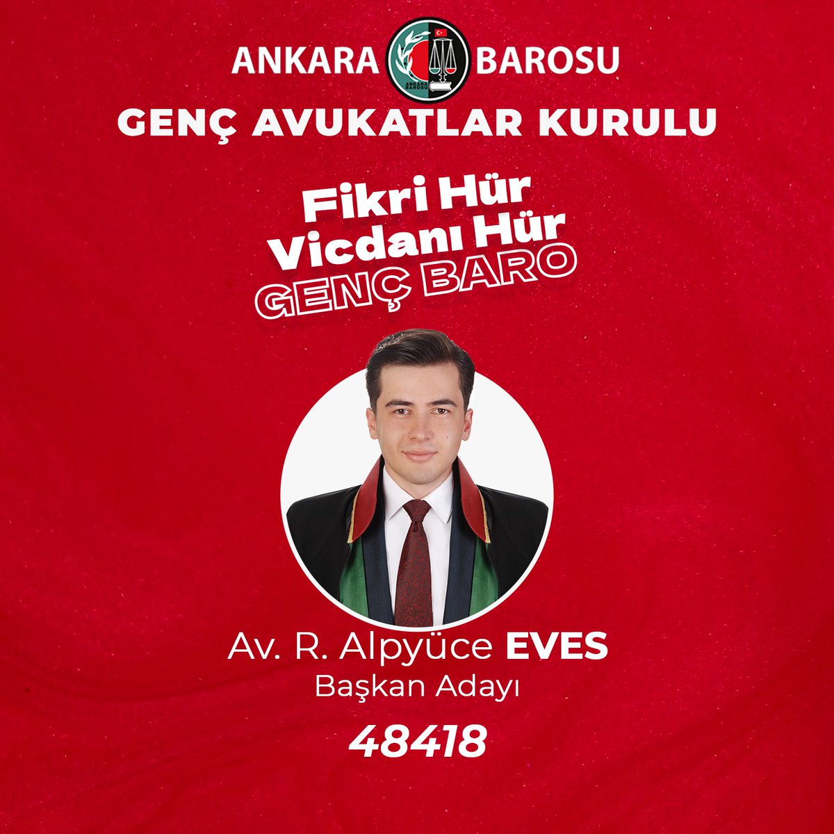 ‘Fikri Hür, Vicdanı Hür, Genç Baro’ diyerek çıktığımız bu yolda en büyük destekçimiz genç meslektaşlarımız oldu. 

Ankara Barosu 68. Olağan Genel Kurulu’nda, grubumuza oy veren 2.110 meslektaşımızın büyük çoğunluğunu 0-5 yıl arası kıdeme sahip meslektaşlarımız oluşturdu.