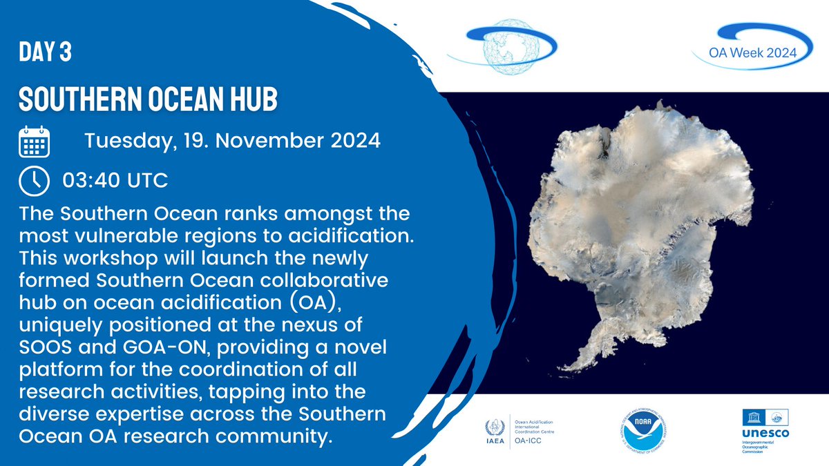GOA-ON (@goa_on) on Twitter photo @niwa_nz <a href="/SAROA_Hub/">SAROA</a> <a href="/IocUnesco/">UNESCO Ocean</a> <a href="/ioccp_org/">IOCCP</a> <a href="/GOOSocean/">The Global Ocean Observing System (GOOS)</a> <a href="/usioosgov/">U.S. IOOS Office</a> <a href="/IAEANA/">IAEA NA</a> <a href="/OA_NOAA/">NOAA Ocean Acidification Program</a> ๐ฃMeet the newly formed Southern Ocean collaborative hub on ocean acidification: SO-OA! ๐ฅณ
A joint project of <a href="/SOOSocean/">SOOS</a> and GOA-ON, SO-OA aims to develop and deliver research on OA, its drivers, and biological responses in the vulnerable Southern Ocean: tinyurl.com/3j6yk9w9 @niwa_nz <a href="/SAROA_Hub/">SAROA</a> <a href="/IocUnesco/">UNESCO Ocean</a> <a href="/ioccp_org/">IOCCP</a> <a href="/GOOSocean/">The Global Ocean Observing System (GOOS)</a> <a href="/usioosgov/">U.S. IOOS Office</a> <a href="/IAEANA/">IAEA NA</a> <a href="/OA_NOAA/">NOAA Ocean Acidification Program</a> ๐ฃMeet the newly formed Southern Ocean collaborative hub on ocean acidification: SO-OA! ๐ฅณ
A joint project of <a href="/SOOSocean/">SOOS</a> and GOA-ON, SO-OA aims to develop and deliver research on OA, its drivers, and biological responses in the vulnerable Southern Ocean: tinyurl.com/3j6yk9w9