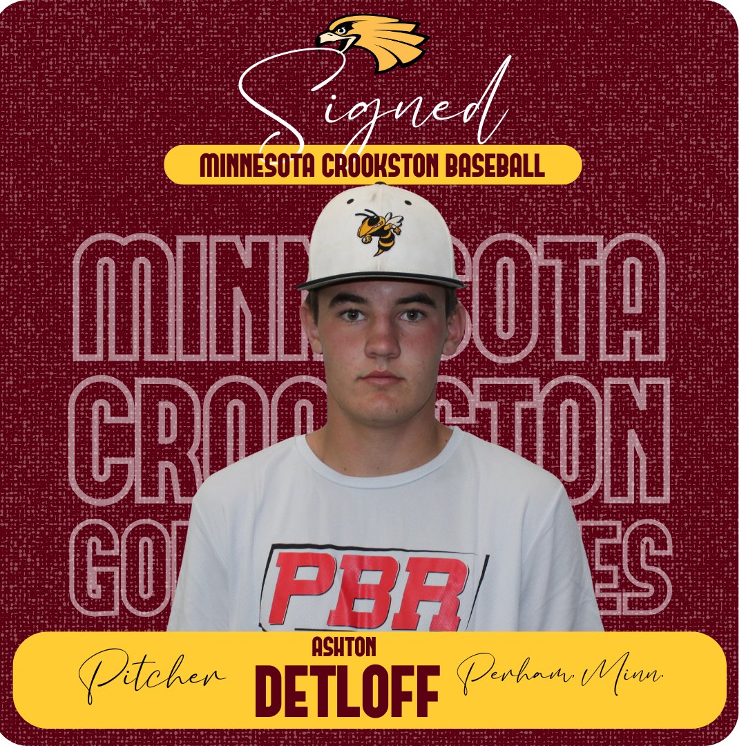 We are very excited to announce the signing of Ashton Detloff (LHP, 6-3 210, Perham, Minn./Perham H.S.) to play for <a href="/UMCBaseball/">UMC Baseball</a>. He was a 2024 All-State pick, and the Conference Pitcher of the Year the last two seasons. Welcome to the Family! 

#WingsUp