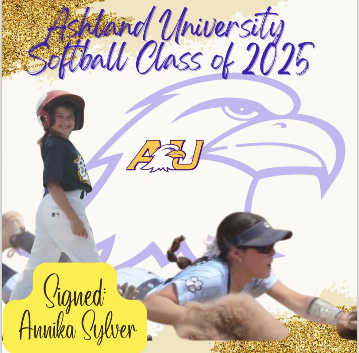 Ashland University Softball (@ashlandusball) on Twitter photo Ashland University Softball welcomes 2025 UT <a href="/annikasylver/">Annika Sylver: committed</a> to Eagle Nation!
π« Macomb Dakota High School Ashland University Softball welcomes 2025 UT <a href="/annikasylver/">Annika Sylver: committed</a> to Eagle Nation!
π« Macomb Dakota High School