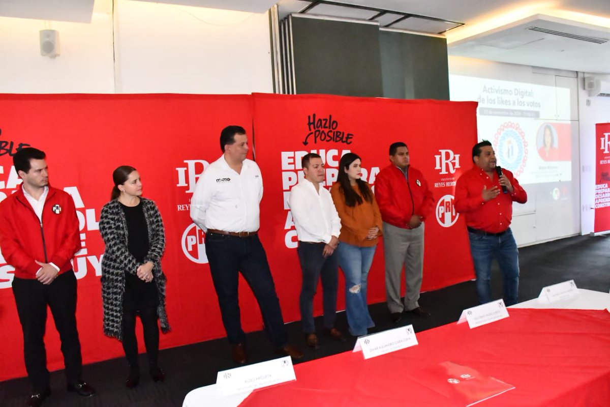 👌 Hoy es un día muy importante para el priismo michoacano.

Gracias al esfuerzo del diputado Omar Alejandro García Loria, presidente Instituto Reyes Heroles, arrancó la capacitación "Activismo Digital: de los likes a los votos", ejercicio fundamental... (1/3)