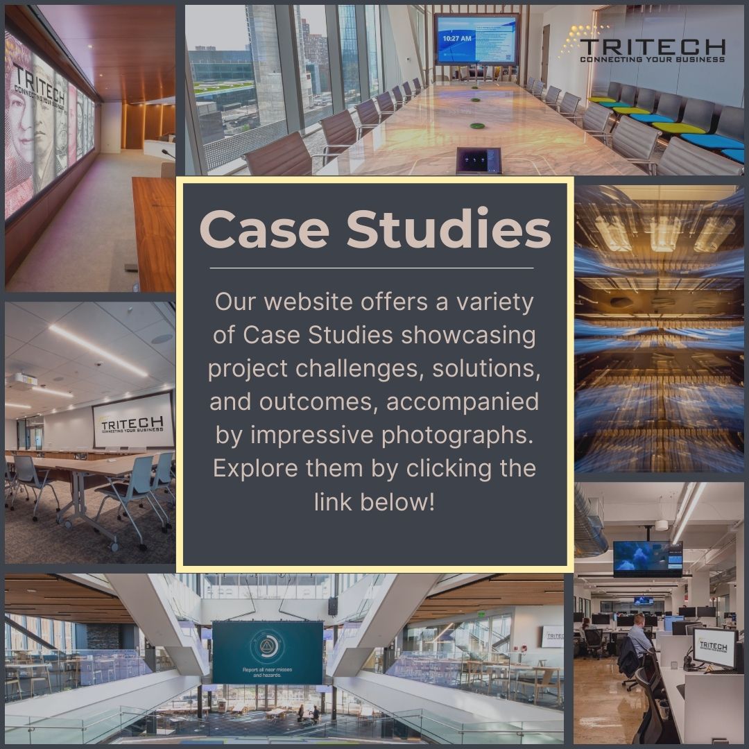 TRITECHComm's tweet image. Case studies are among the most effective ways to see the extent and impact of our work here at TRITECH! Explore our Case Studies Archive by clicking the link tinyurl.com/2s9p9hkd #tritech #tritechcomm #tritechcommunications #avindustry #casestudies #avphotography