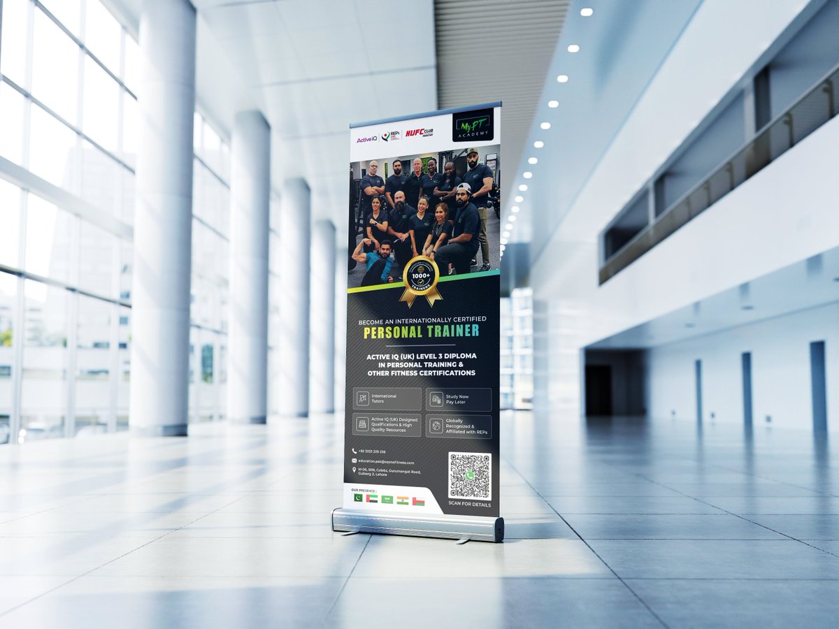 Making brands stand out one Roll-Up at a time! ✨

Sharing my latest Roll Up Banner Design project on Behance. Hoping to hear your impressions!

Like, comment, and share your thoughts here: 
behance.net/gallery/212445…

#GraphicDesign #EventBranding #RollUpBanner #Dubai #fitness