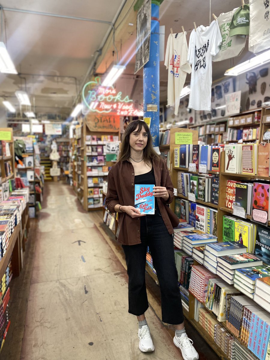 Kate Folk (@katefolk) on Twitter photo dropped off galleys of SKY DADDY at some of my favorite sf bookstores! first stop was my neighborhood shop <a href="/GreenAppleBooks/">Green Apple Books</a> dropped off galleys of SKY DADDY at some of my favorite sf bookstores! first stop was my neighborhood shop <a href="/GreenAppleBooks/">Green Apple Books</a>