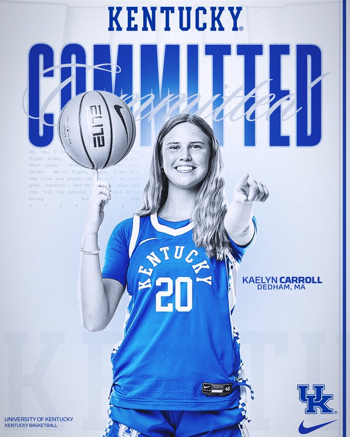 5⭐️ Kaelyn Carroll (no. 15 espnW 100) has committed to Kentucky!

<a href="/Kaelyn_Carroll/">Kaelyn Carroll</a> | <a href="/KentuckyWBB/">Kentucky Women’s Basketball</a>