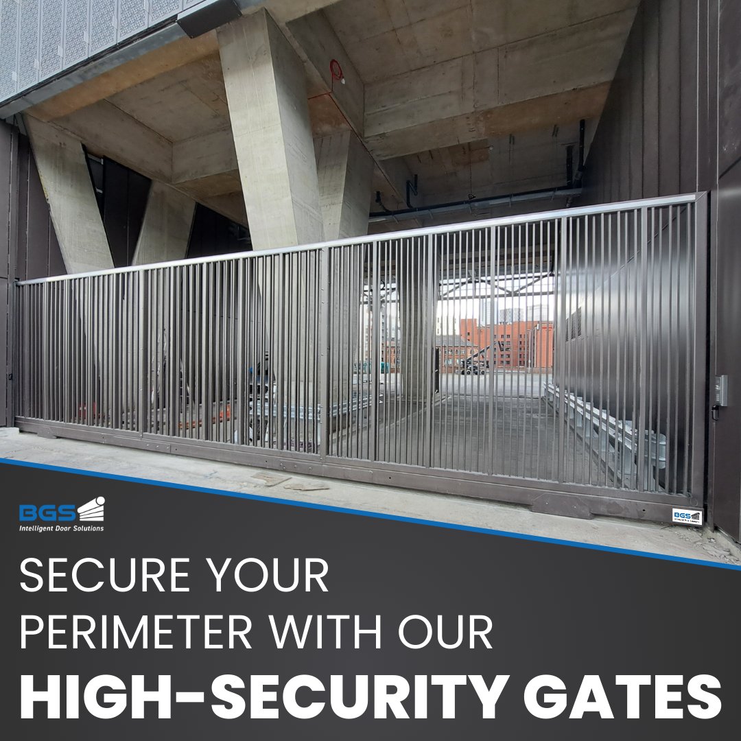 BGSUK247's tweet image. BGS high-security gates provide a robust defence against unauthorised access for both personnel and vehicles. 

✔️  Industrial-grade
✔️ Heavy-duty
✔️ Built for high security

Secure your site today 📩  info@bgs.uk

.

#bgs #industrialgate #steelgate #gate #gates #security