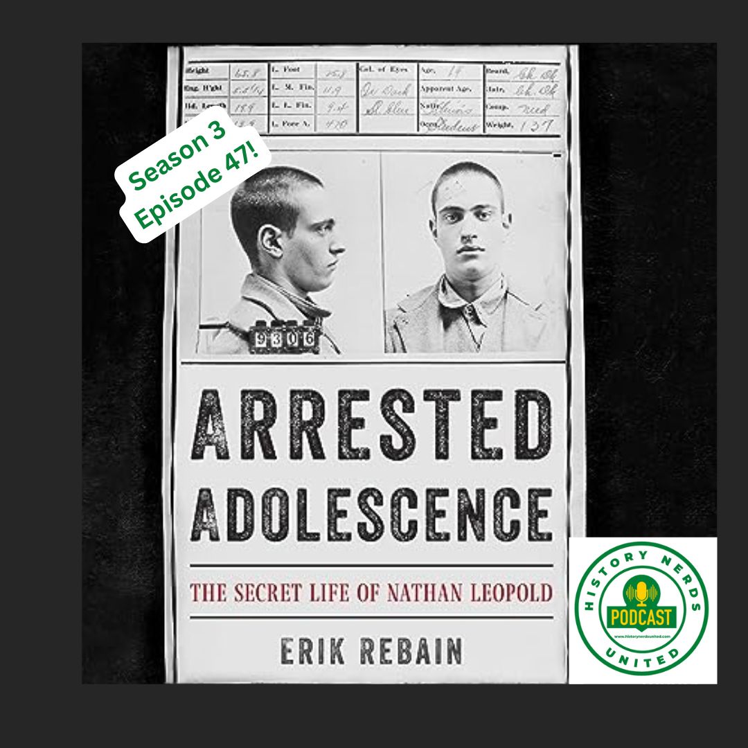 Let's tell the whole story! <a href="/Erik_Rebain/">Erik</a> joins me to discuss his book Arrested Adolescence: The Secret Life of Nathan Leopold. Turns out murder was just the tip of the iceberg. Come listen! 

Listen on any pod app, YouTube, or zurl.co/uXjV.

#leopoldandloeb #trucrime